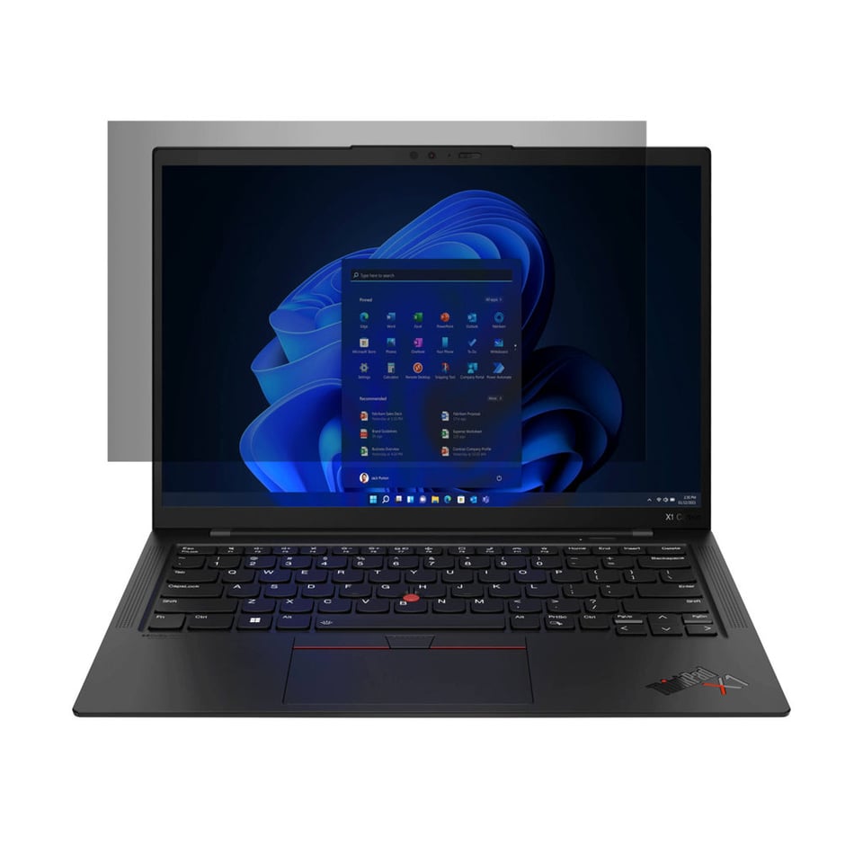 Targus ASF14W0GL schermfilter 35,6 cm (14") Laptop Randloze privacyfilter voor schermen