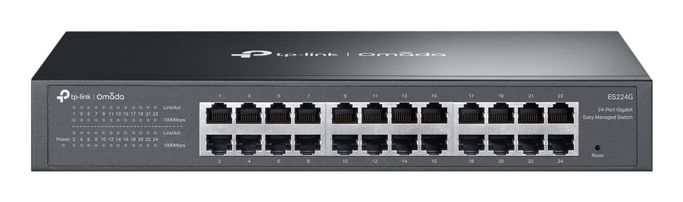 TP-Link Omada ES224G netwerk-switch Managed L2 Gigabit Ethernet (10/100/1000) Zwart