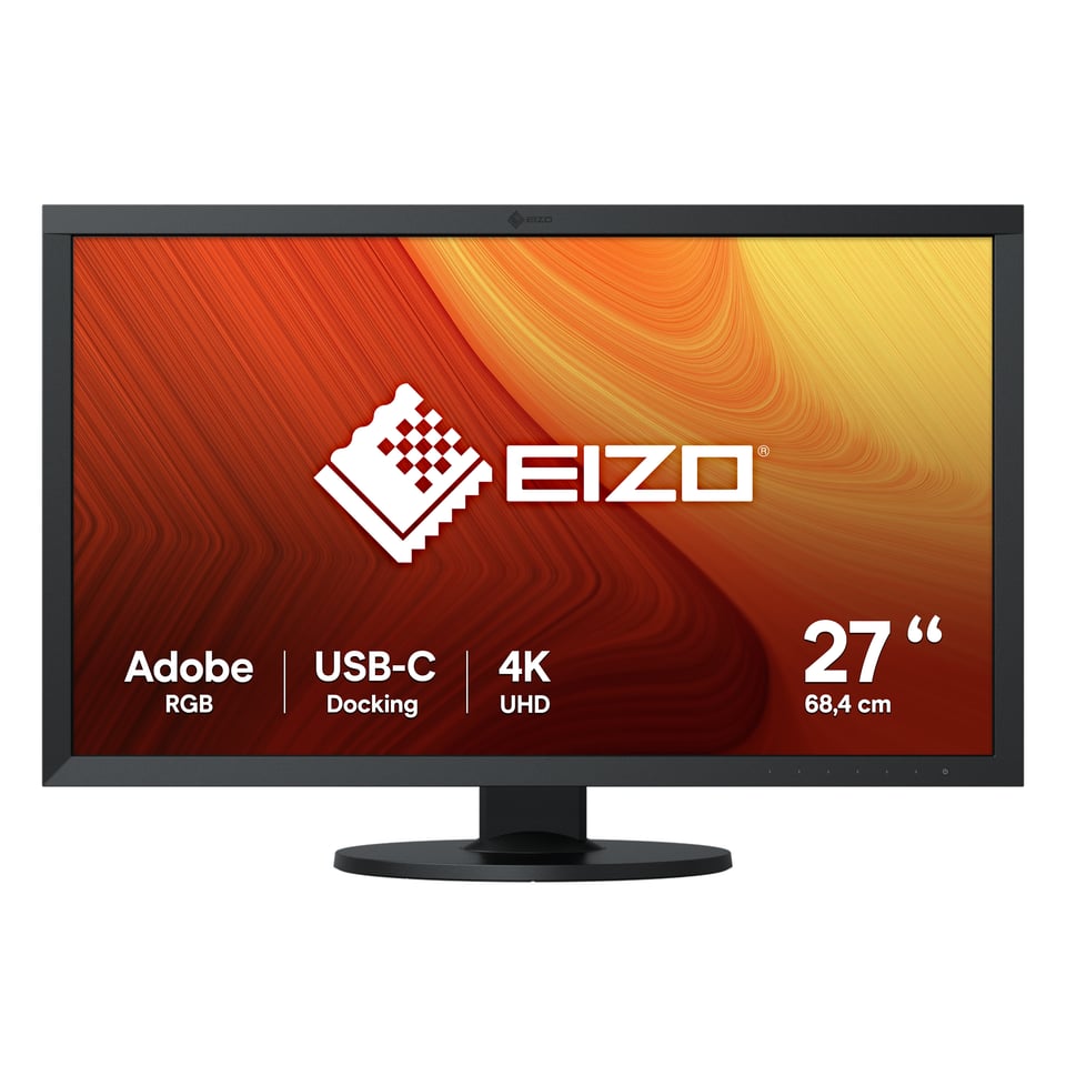 EIZO ColorEdge CS2740 computer monitor 68,6 cm (27") 3840 x 2160 Pixels 4K Ultra HD LCD Zwart
