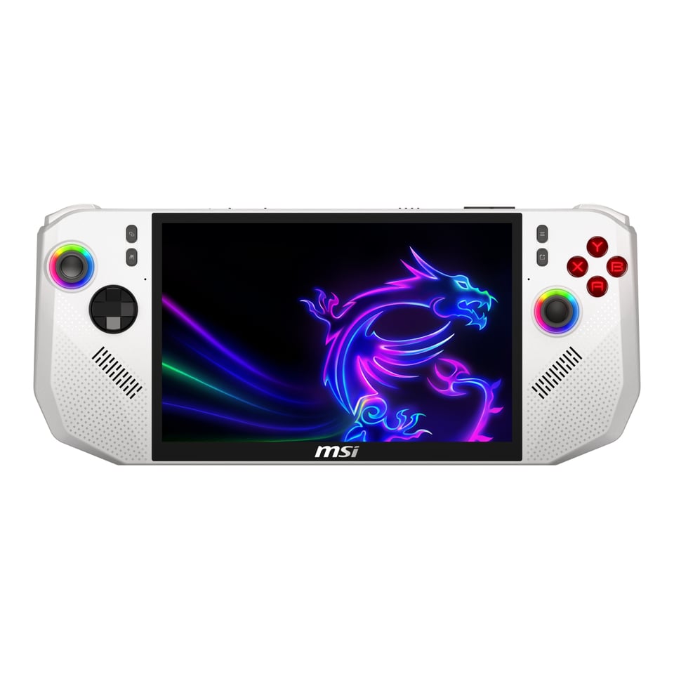 MSI Claw A8 BZ2EM-047NL draagbare game console 20,3 cm (8") 1 TB Touchscreen Wifi Wit