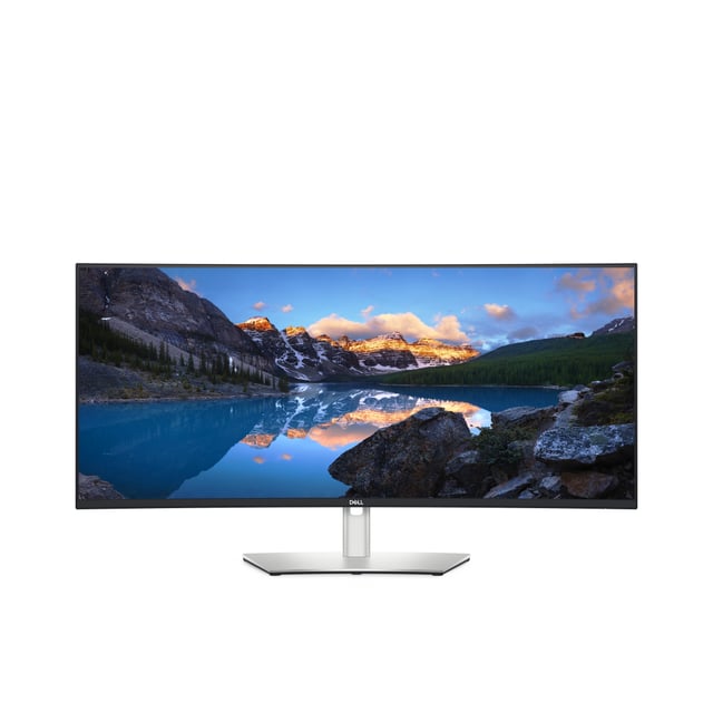 DELL UltraSharp U3824DW computer monitor 95,2 cm (37.5") 3840 x 1600 Pixels Wide Quad HD+ LCD Zwart, Zilver