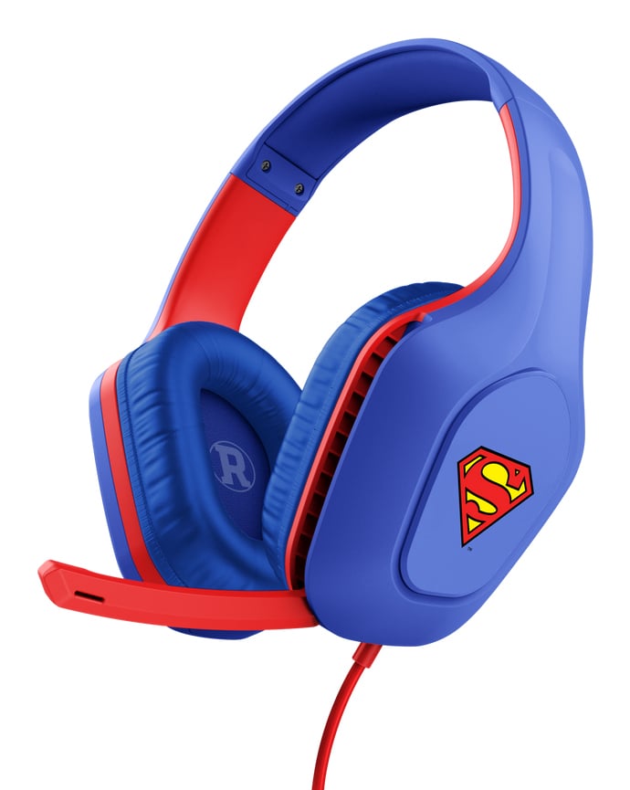 Trust GXT 415SM Zirox Headset Bedraad Hoofdband Gamen Blauw, Rood