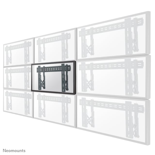 Neomounts LED-VW1000BLACK Videowall muurbeugel 40-75" - pull-out - max 50 kg
