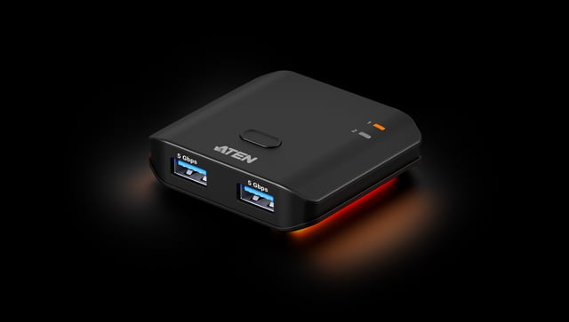 ATEN 2 x 2 USB 3.2 Gen 1-delerschakelaar