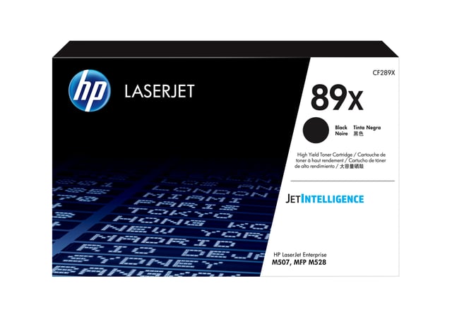 HP 89X originele high-capacity zwarte LaserJet tonercartridge