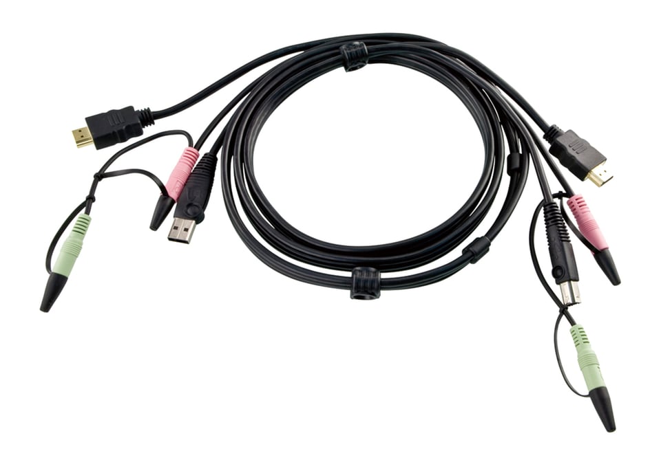 ATEN 1.8M USB HDMI KVM Kabel met Geluid