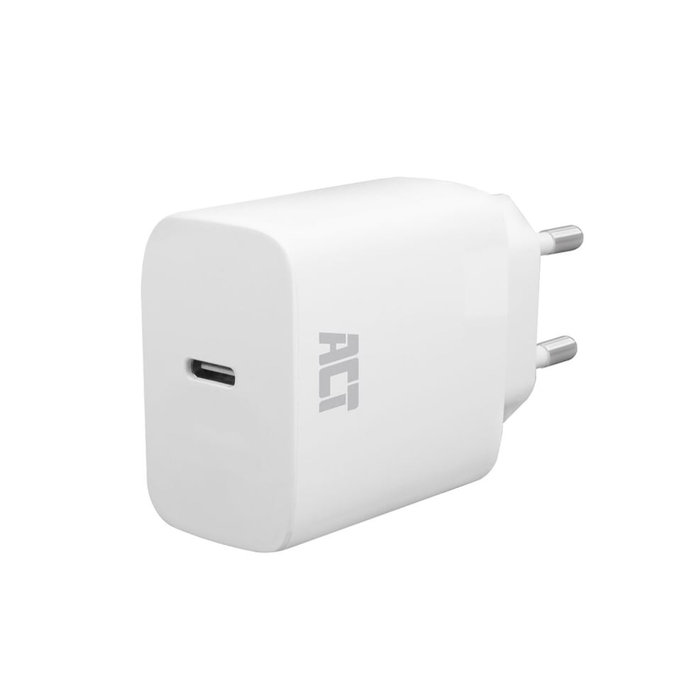 ACT USB-C Lader 35W met Power Delivery PPS en GaNFast