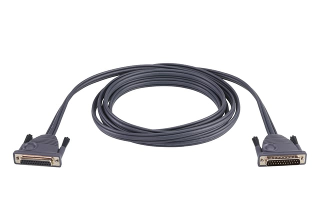 ATEN 2L1701 seriële kabel Zwart 1,8 m DB-25