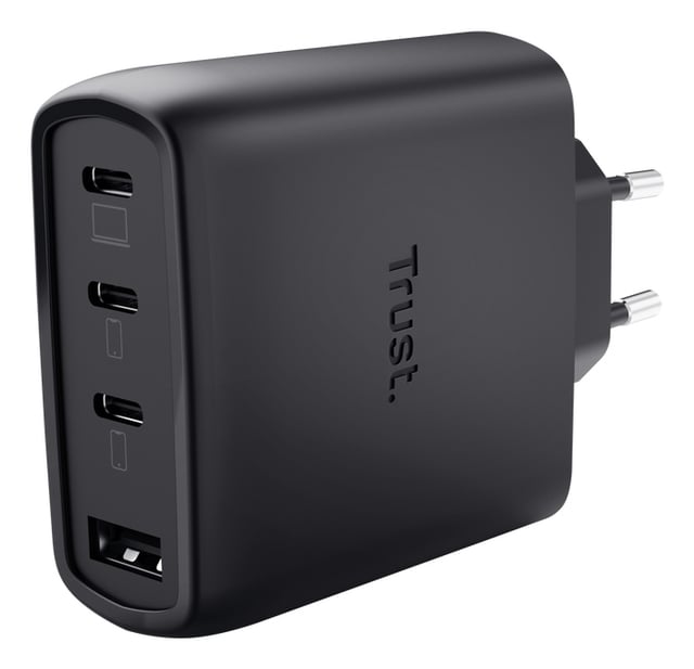 Trust Maxo 65W Universeel Zwart AC Snel opladen Binnen
