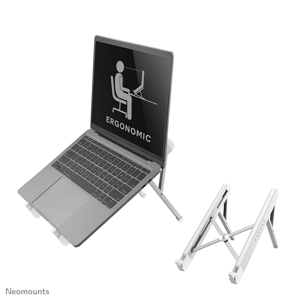 Neomounts NSLS010 Laptopstandaard 11-17" - opvouwbaar - compact - universeel