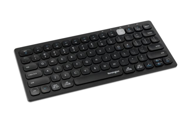 Kensington K75502ES toetsenbord Universeel RF-draadloos + Bluetooth QWERTY Spaans Zwart