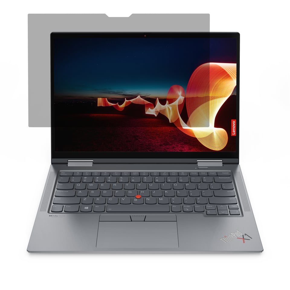 Lenovo 4XJ1U03943 schermfilter 35,6 cm (14") Laptop Randloze privacyfilter voor schermen