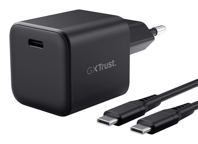 Trust 26143 oplader voor mobiele apparatuur Draagbare game console Zwart AC Snel opladen Binnen