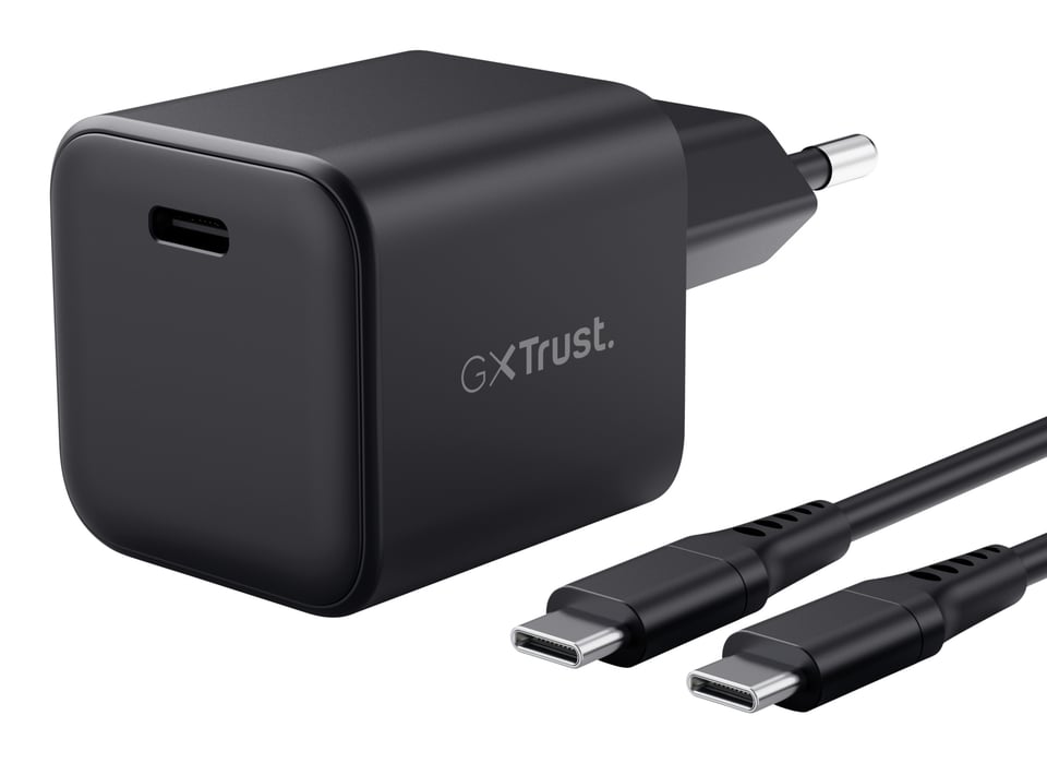Trust 26143 oplader voor mobiele apparatuur Draagbare game console Zwart AC Snel opladen Binnen