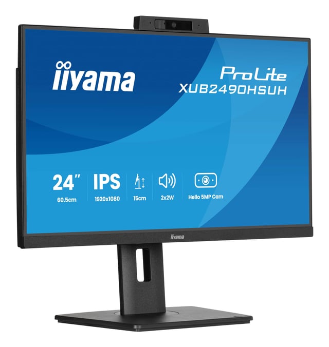 iiyama XUB2490HSUH-B2 computer monitor 60,5 cm (23.8") 1920 x 1080 Pixels Full HD LED Zwart