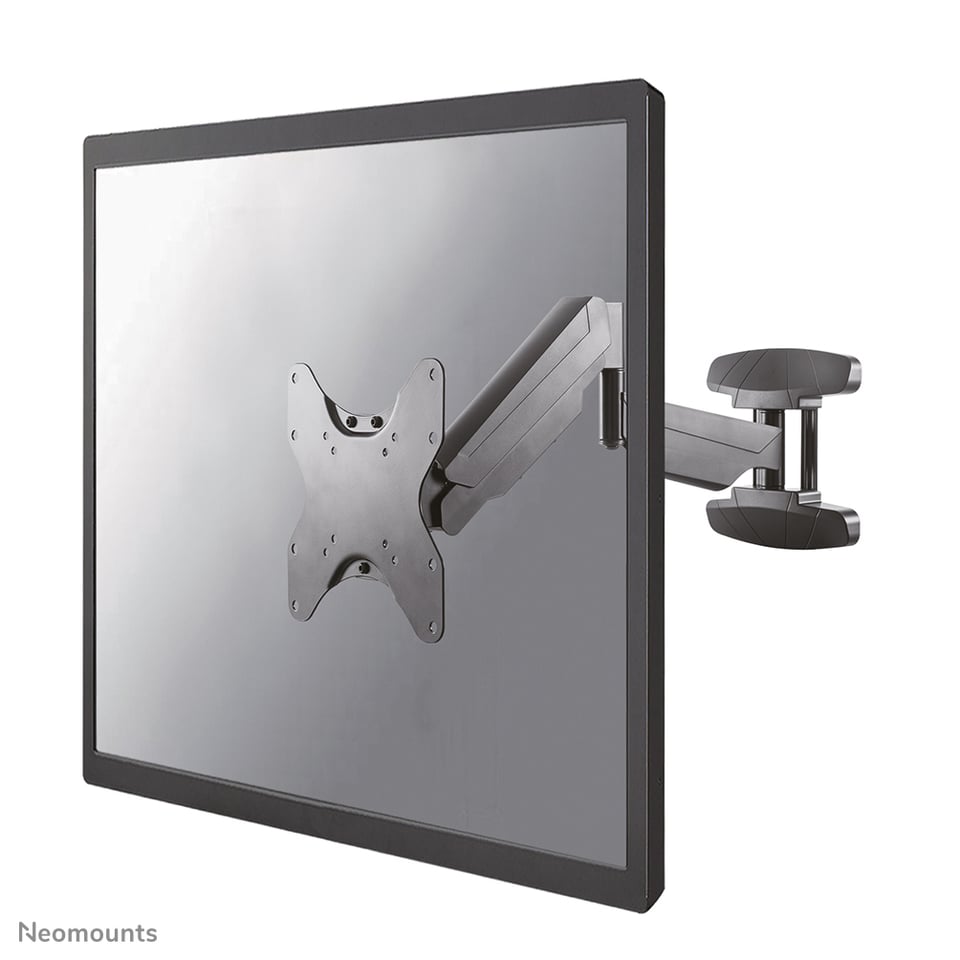 Neomounts WL70-550BL12 Monitor/TV-beugel wand 23-42" - gasveer - full motion