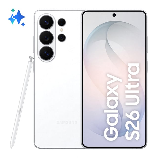 Samsung Galaxy S26 Ultra 17,5 cm (6.9") Dual SIM Android 16.0 5G USB Type-C 12 GB 512 GB 5000 mAh Wit