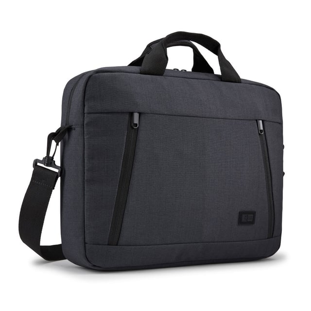 Case Logic Huxton HUXA214 Black 35,6 cm (14") Aktetas Zwart, Grijs