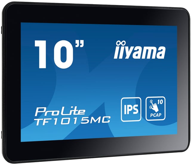 iiyama TF1015MC-B3 computer monitor 25,6 cm (10.1") 1280 x 800 Pixels HD LED Touchscreen Zwart