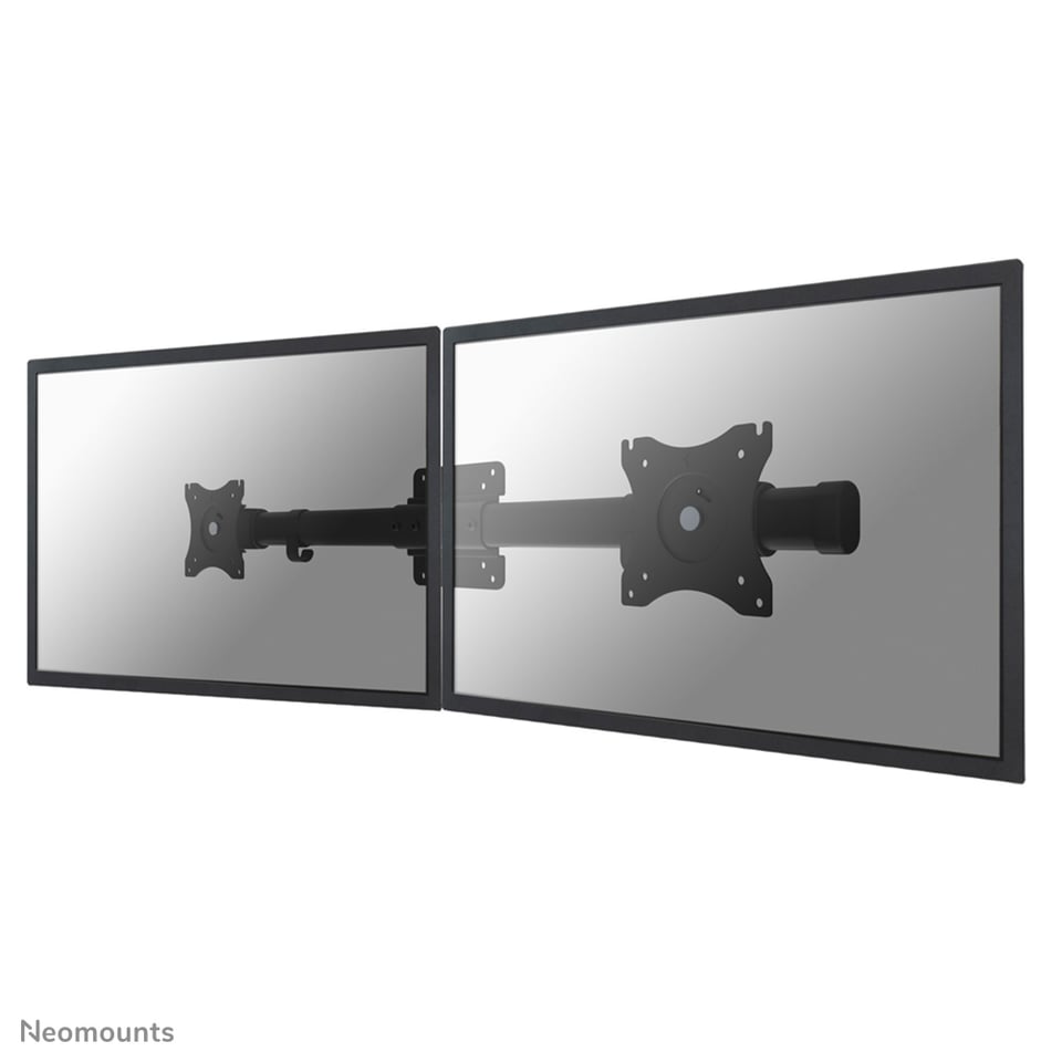 Neomounts FPMA-CB100BLACK Dual crossbar monitorarm adapter 10-27"