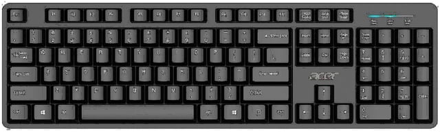 Acer USB Wired Keyboard toetsenbord Thuis/Werk QWERTY US International Zwart