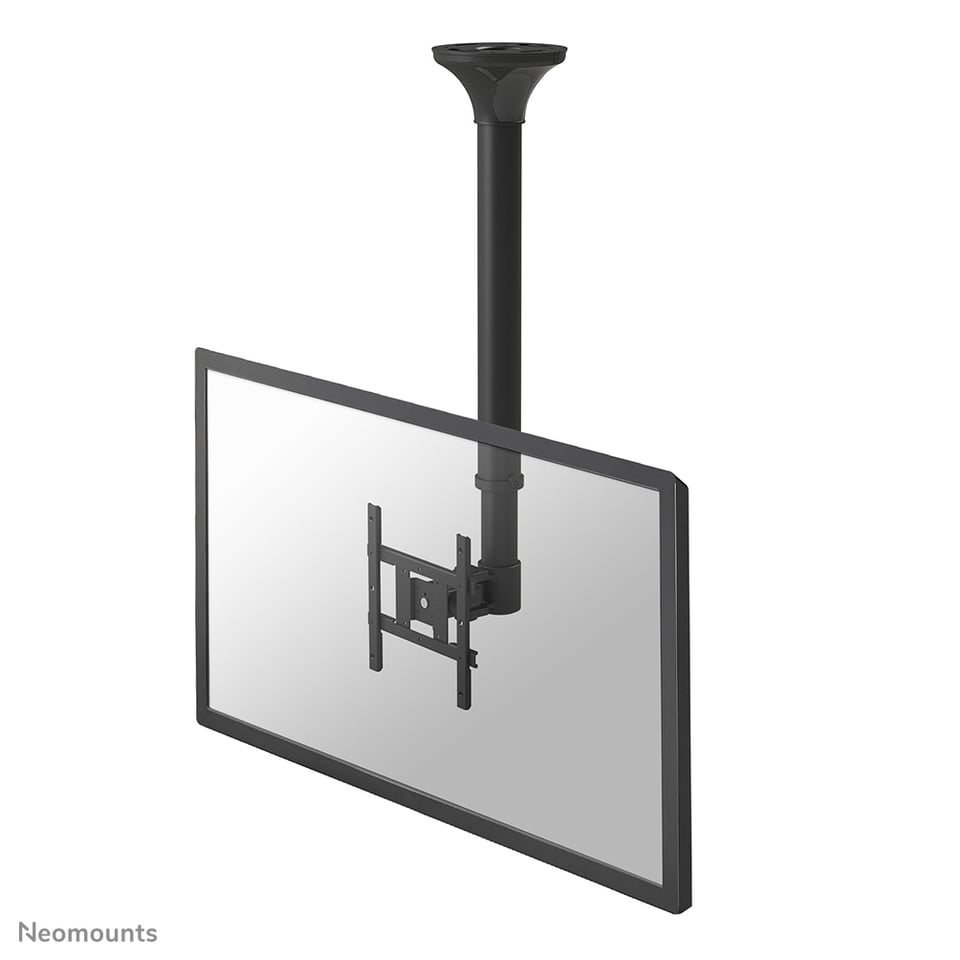 Neomounts FPMA-C200BLACK Monitor/TV-beugel plafond 10-40" - h 64-104 cm