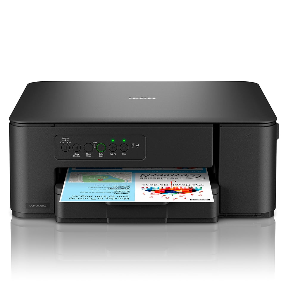 Brother DCP-J1260W multifunctionele printer Inkjet A4 1200 x 6000 DPI 16 ppm Wifi