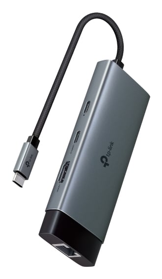 TP-Link UH6120C interface hub USB Type-C Grijs