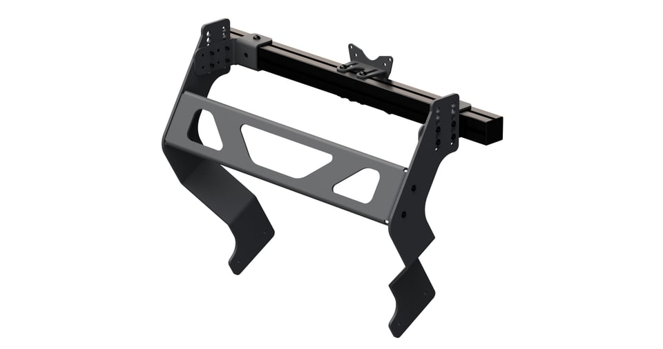 Res-Tech GT MONITOR STAND INTEGRATED SINGLE REINFORCED