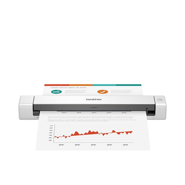 Brother DS-640 scanner Handmatige scanner 1200 x 1200 DPI A4 Zwart, Wit