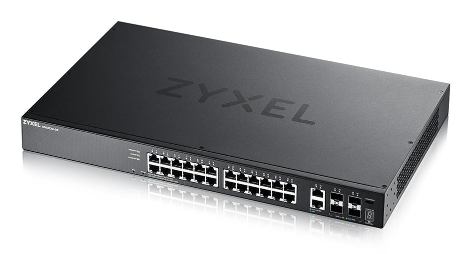 Zyxel XGS2220-30 Managed L3 Gigabit Ethernet (10/100/1000) Zwart