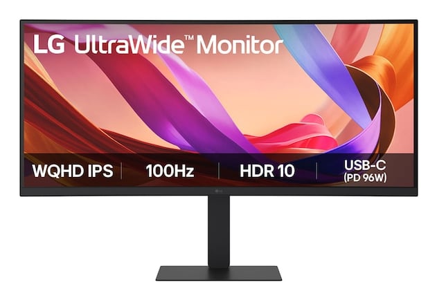 LG 34U650A-B computer monitor 86,4 cm (34") 3440 x 1440 Pixels Wide Quad HD LCD Zwart