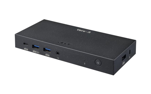 Acer Vero MST Dock M33 100W PD - Black EU (Retail pack) Bedraad USB 3.2 Gen 2 (3.1 Gen 2) Type-C Zwart