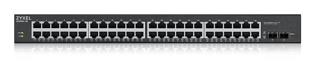 Zyxel GS1900-48HPv2 Managed L2 Gigabit Ethernet (10/100/1000) Power over Ethernet (PoE) Zwart