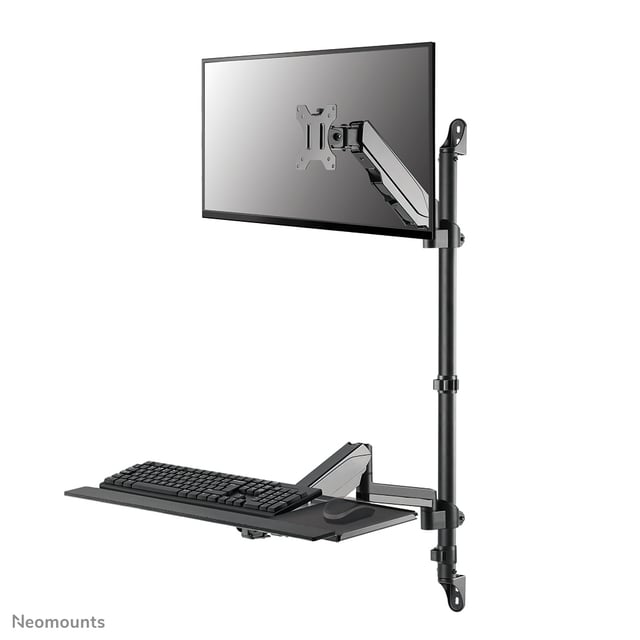 Neomounts WL90-325BL1 Zit-sta werkstation wand 17-32" - gasveer