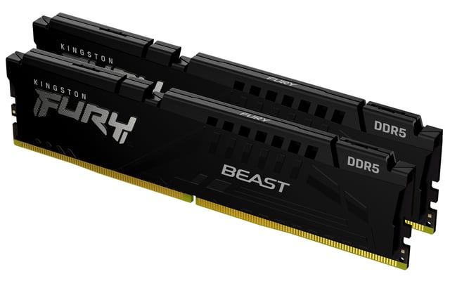 Kingston Technology FURY Beast 64GB 5600MT/s DDR5 CL40 DIMM (set van 2) Black