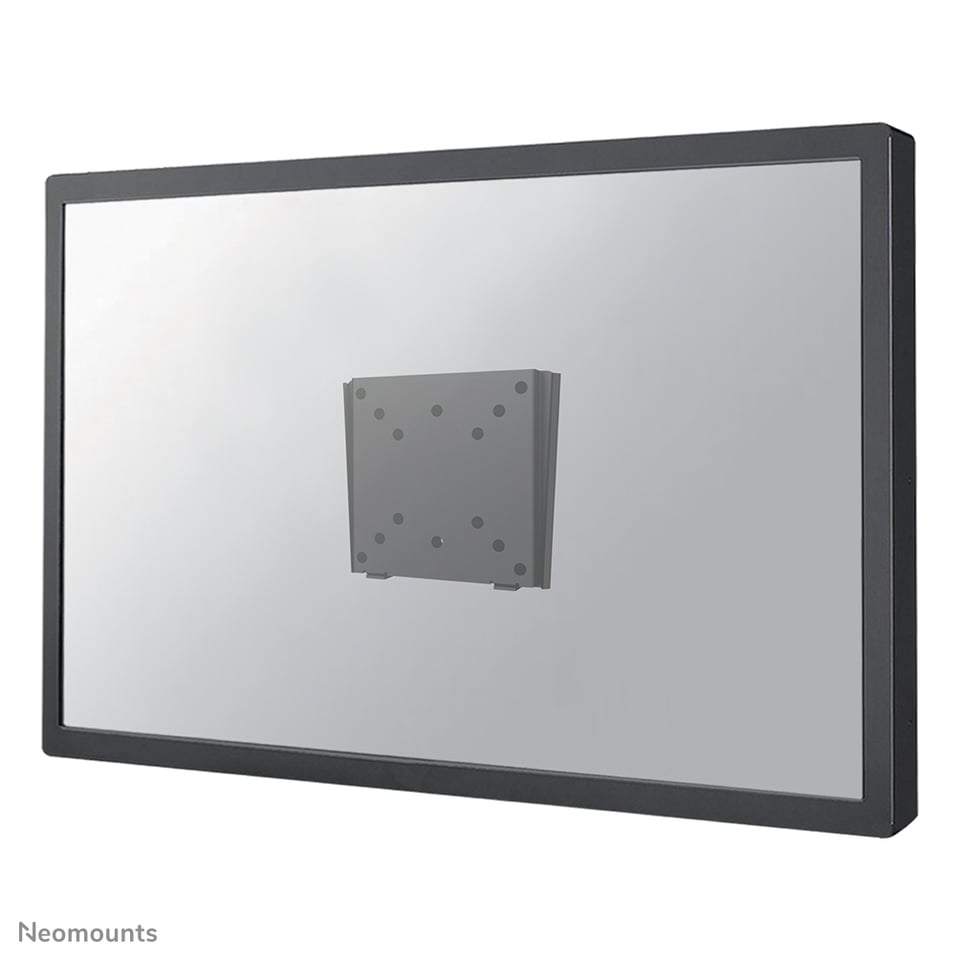 Neomounts FPMA-W25BLACK Monitor/TV-beugel wand 10-30" - ultra-vlak
