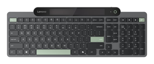 Lenovo 4Y41R69500 toetsenbord Thuis/Werk Bluetooth Belgisch, Engels Zwart, Groen