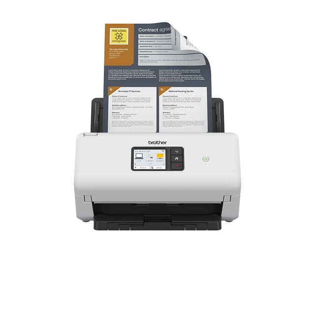 Brother ADS-4550W scanner ADF-scanner 600 x 600 DPI Zwart, Wit