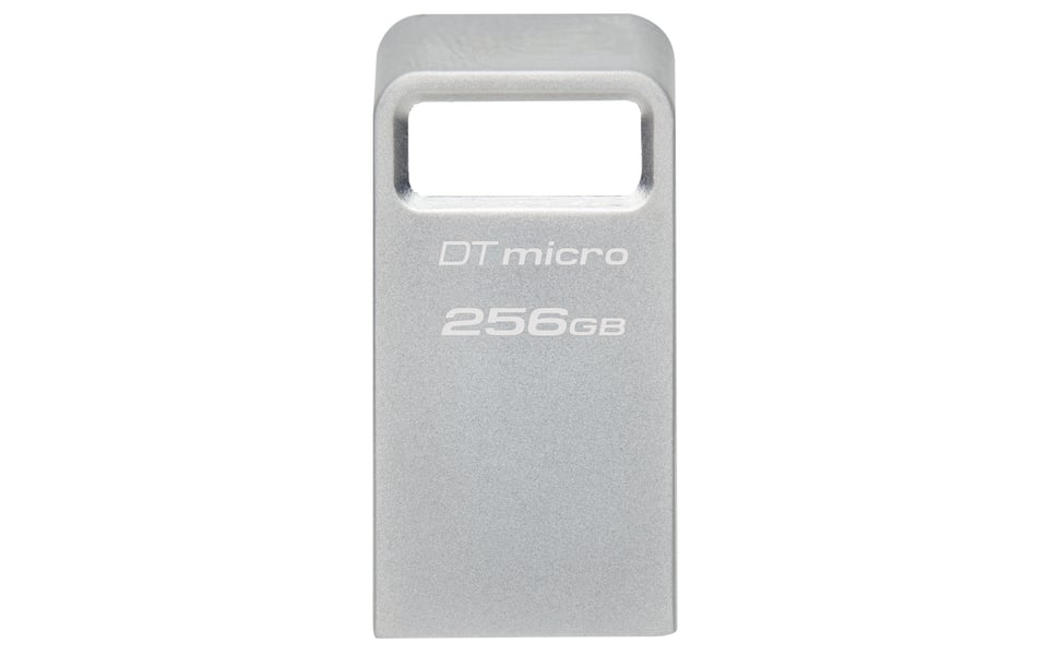 Kingston Technology DataTraveler 256GB Micro 200MB/s Metal USB 3.2 Gen 1